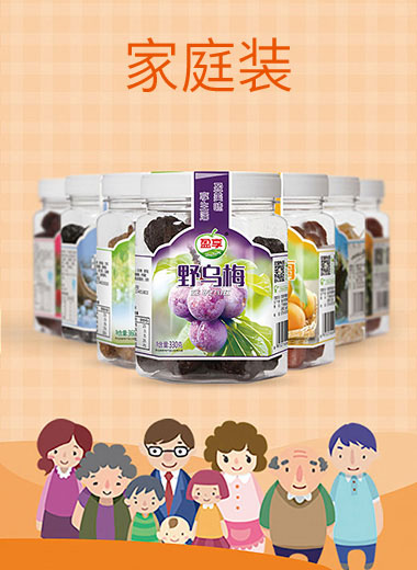 家庭裝蜜餞果脯